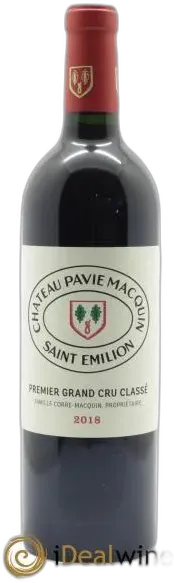 photo du vin Château Pavie Macquin