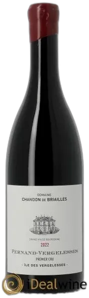 image du vin Domaine Chandon de Briailles Pernand-Vergelesses Premier Cru Île des Vergelesses