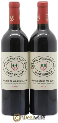 photo du vin Château Pavie Macquin
