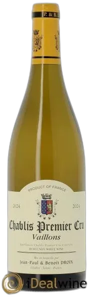 vue du vin Chablis les Vaillons