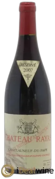 photo du vin Château Rayas