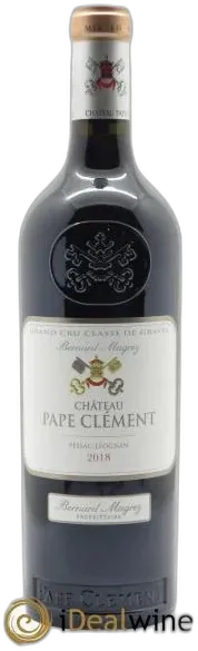 capture du vin Château Pape Clément Cru Classé de Graves