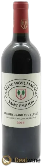photo du vin Château Pavie Macquin