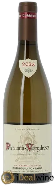 vue du vin Dubreuil Fontaine Pernand Vergelesses Blanc