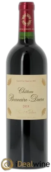 vue du vin Château Branaire Ducru 2010