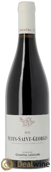 photo du vin Domaine Chantal Lescure 2022 Nuits Saint Georges Aoc Rouge 1c les Vallerots