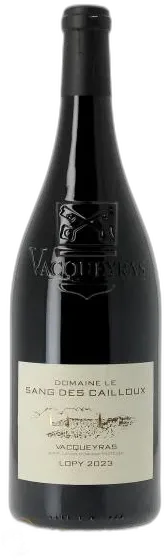 photo du vin Vacqueyras Cuvée de Lopy Vieilles Vignes le Sang des Cailloux