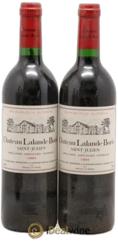 photo du vin Château Lalande Borie