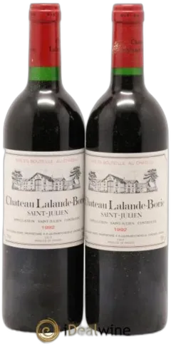 photo du vin Lalande Borie