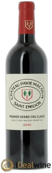 photo du vin Château Pavie Macquin