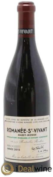 photo du vin Romanée-Saint-Vivant