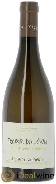 vue du vin Chasselas un P'Tit Coin de Paradis
