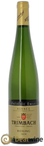 capture du vin Alsace Riesling Clos Sainte-Hune Trimbach