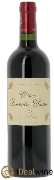 vue du vin Château Branaire Ducru 2010