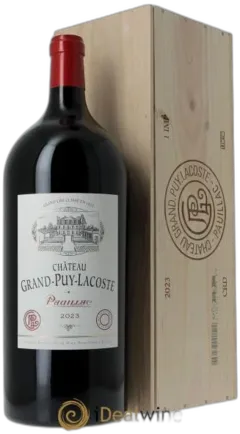 photo du vin Château Grand-Puy-Lacoste