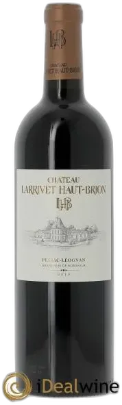 photo du vin Château Larrivet Haut-Brion