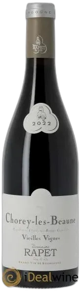 capture du vin Chorey les Beaune Rouge Rapet Pere et Fils