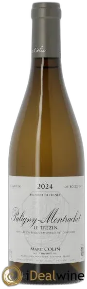 image du vin Domaine Marc Colin "le Trezin" Puligny-Montrachet Blanc