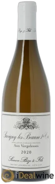capture du vin Simon Bize Savigny les Beaune 1er Cru Aux Vergelesses Blanc
