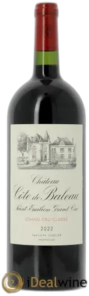 vue du vin Château Cote de Baleau