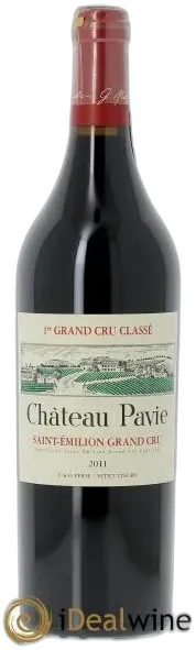 vue du vin Chateau Pavie