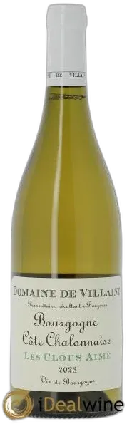 photo du vin Domaine a & p de Villaine "les Clous Aimé" Cote Chalonnaise Blanc Bio