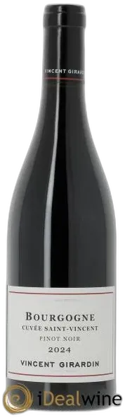 photo du vin Vincent Girardin Pinot Noir Cuvée st Vincent