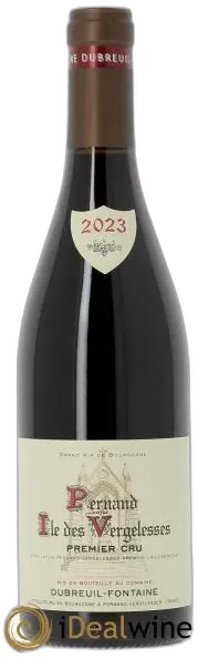 photo du vin Pernand-Vergelesses 1er Cru Iles des Vergelesses Domaine Dubreuil-Fontaine