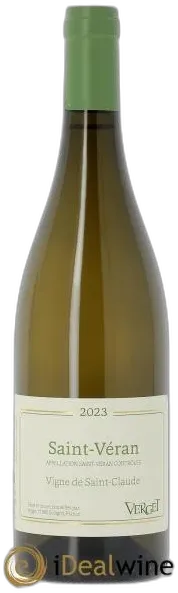 vue du vin Saint-Véran Vigne de Saint-Claude Verget
