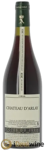 photo du vin Côtes du Jura Corail Château D&Apos;Arlay