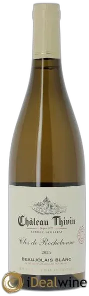 vue du vin Beaujolais Clos de Rochebonne Château Thivin