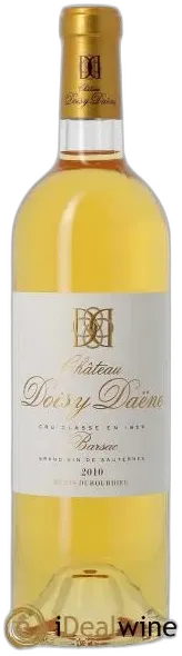 image du vin Château Doisy-Daëne Barsac Blanc 2022