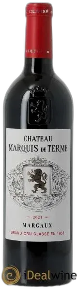 aperçu du vin Château Marquis de Terme Rouge