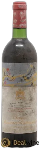 photo du vin Chateau Mouton Rothschild