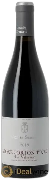 photo du vin Valozière Comte Senard Aop Aloxe Corton 1er Cru