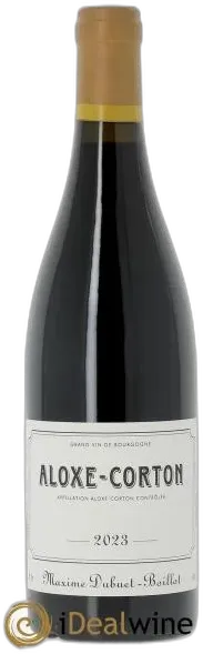 photo du vin Maxime Dubuet Boillot