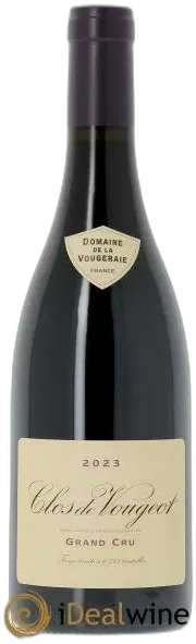 capture du vin Domaine de la Vougeraie Clos de Vougeot Grand Cru, Côte de Nuits