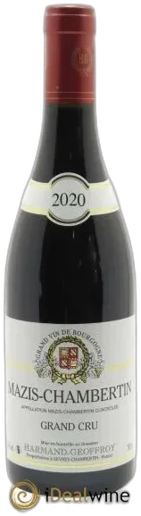 illustration du vin Harmand Geoffroy Mazis Chambertin Grand Cru
