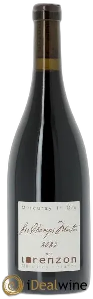illustration du vin Mercurey "Champs Martin" 1er Cru