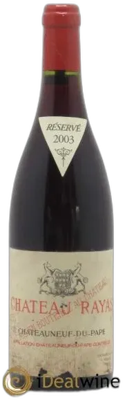photo du vin Château Rayas