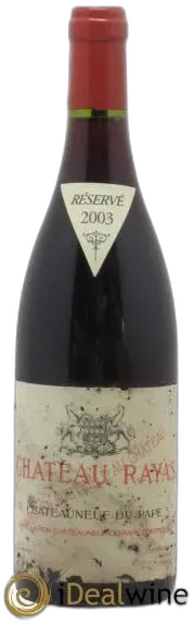 photo du vin Château Rayas