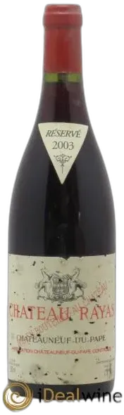 photo du vin Château Rayas