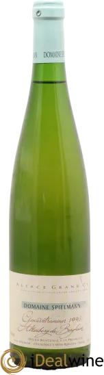 photo du vin Gewurztraminer Altenberg de Bergheim Spielmann