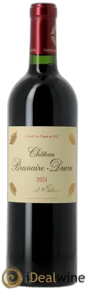 vue du vin Château Branaire Ducru 2010