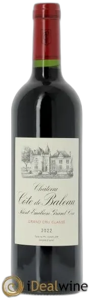 vue du vin Château Cote de Baleau