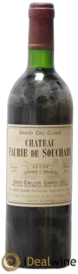 photo du vin Château Faurie de Souchard
