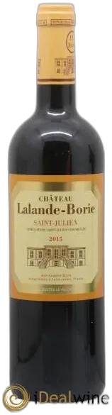 photo du vin Lalande Borie