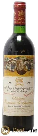 photo du vin Chateau Mouton Rothschild