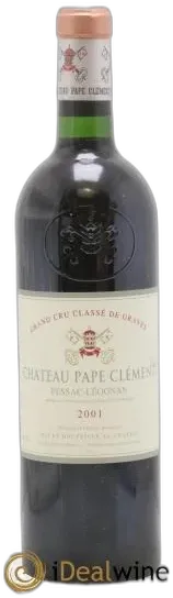 capture du vin Château Pape Clément Cru Classé de Graves