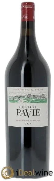 vue du vin Chateau Pavie
